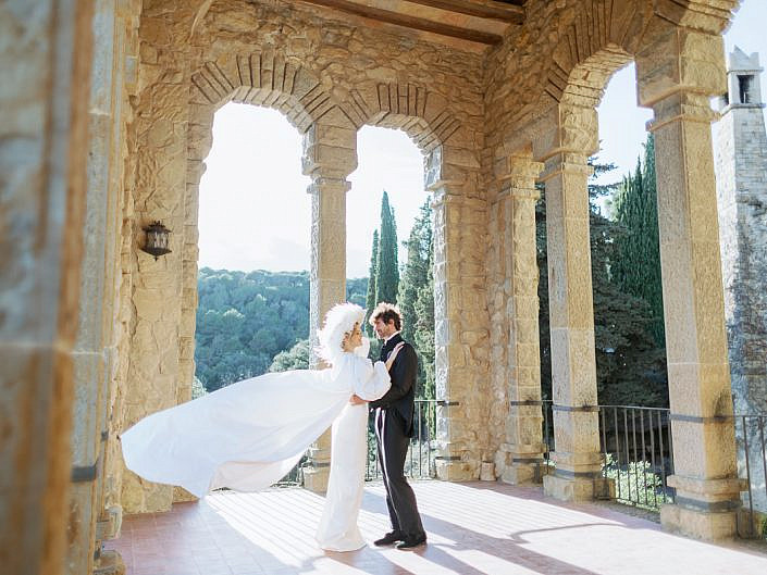 WEDDING IN lA BARONIA, BARCELONA